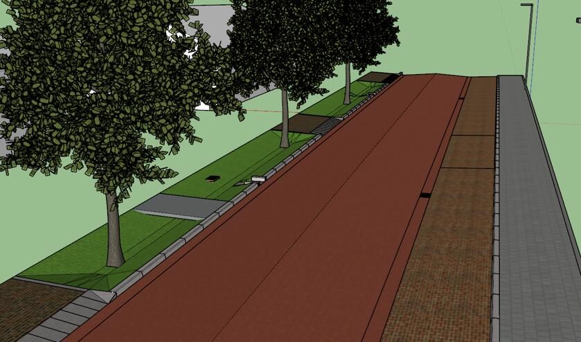 Raad Borsele stemt in met herinrichtingsplan Prinses Margrietstraat