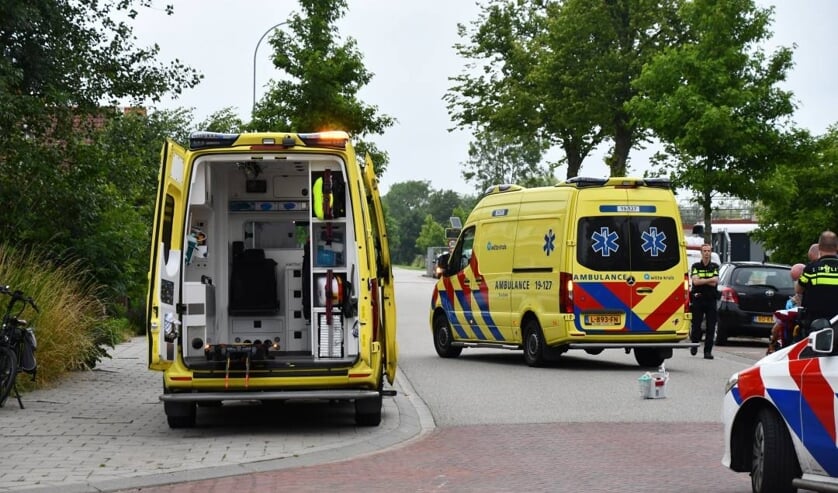Ongeluk met paard en wagen op Veerseweg in Middelburg