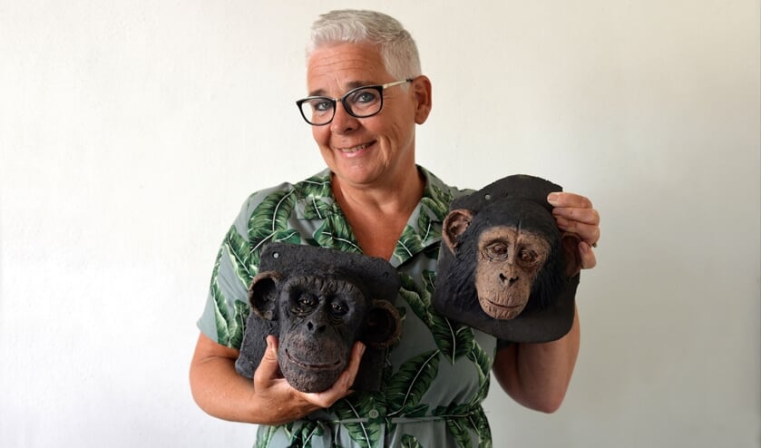 Domburgse Keramiekkunstenaar zet zich in voor reservaat voor getraumatiseerde babychimpansees