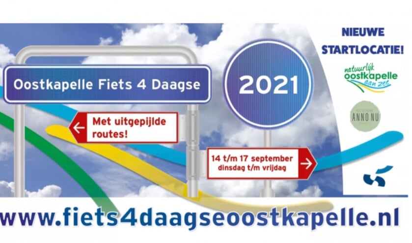 Vijfde editie Oostkapelle Fiets4daagse begint op 14 september