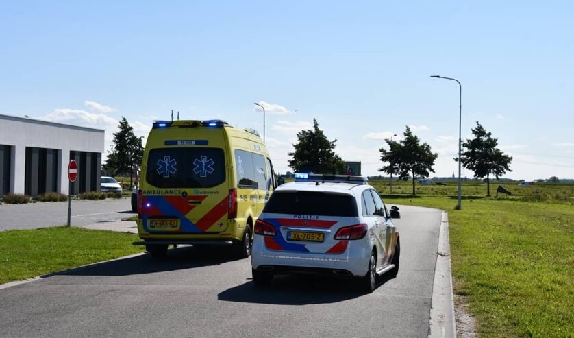 Persoon naar het ziekenhuis na bedrijfsongeval aan de Hudsonweg