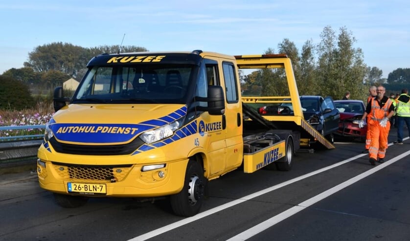 Forse schade bij botsing Rondweg Koudekerke