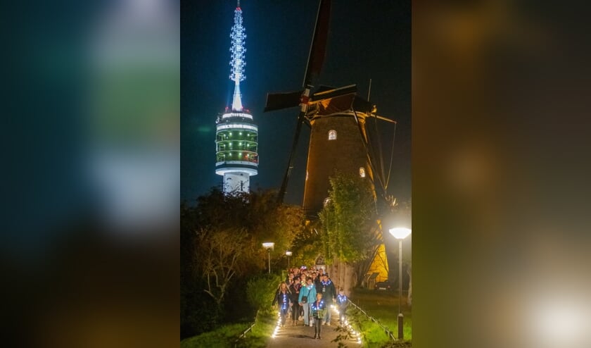 Eerste Nighttrail door Goes