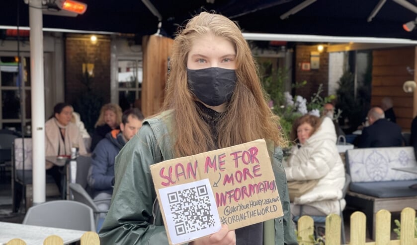 Not Your Honey organiseert Orange the world protest in Middelburg