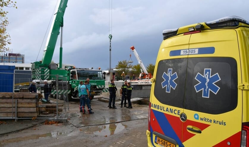 Ernstig ongeluk op bouwplaats Middelburg