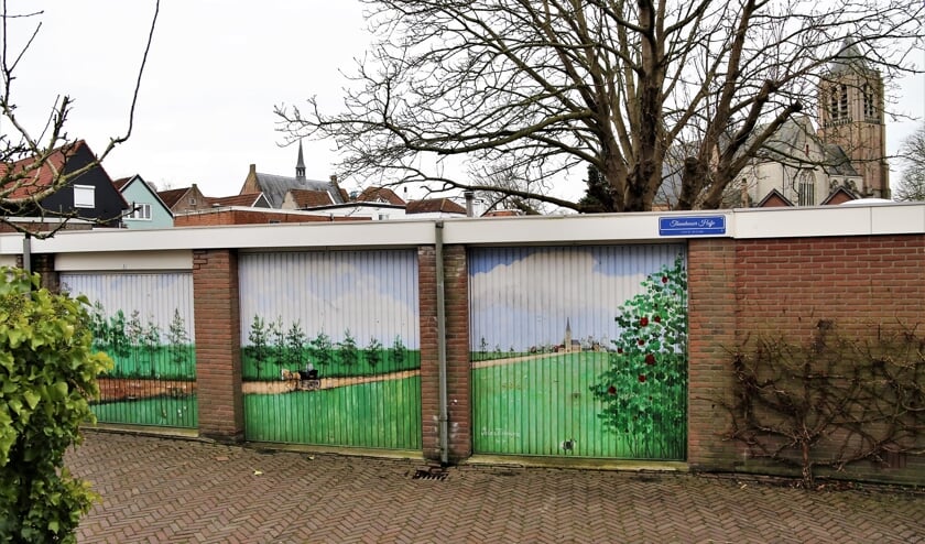 Naamloos steegje wordt Thannhauser Hofje