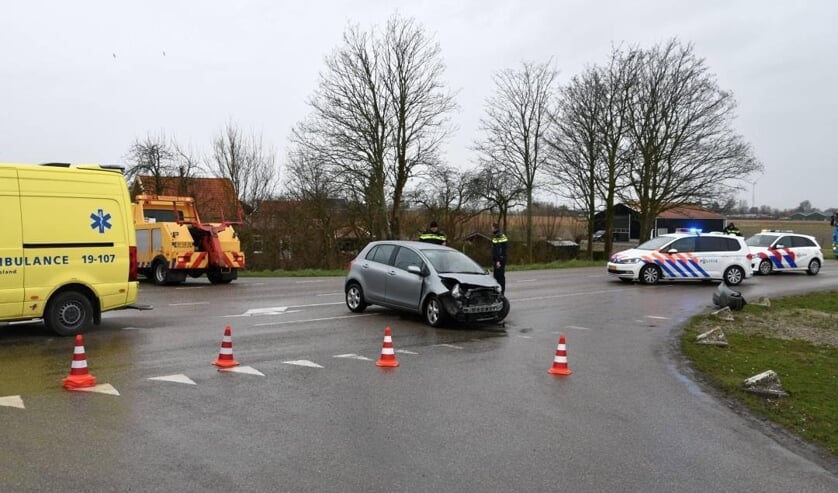 Gewonde door botsing auto’s bij Kamperland