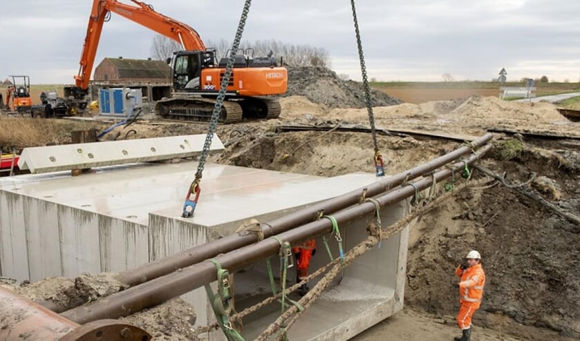 Werkzaamheden watersysteem Gapinge en Meliskerke