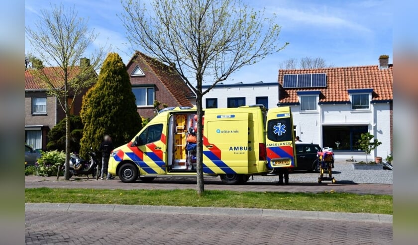 Scooterbestuurster gewond bij ongeval Heinkenszand