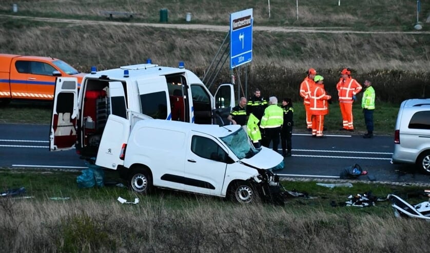 Man (38) uit Nieuwdorp omgekomen bij verkeersongeval op Brouwersdam