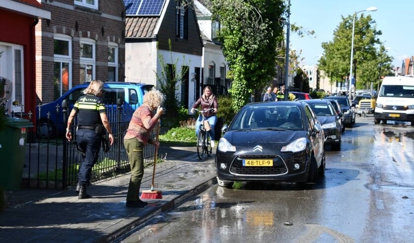 Flinke waterlekkage bij werkzaamheden Oost-Souburg