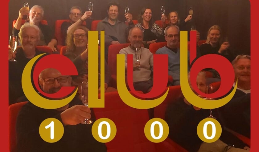 1000ste bezoeker in Club Cinema Middelburg