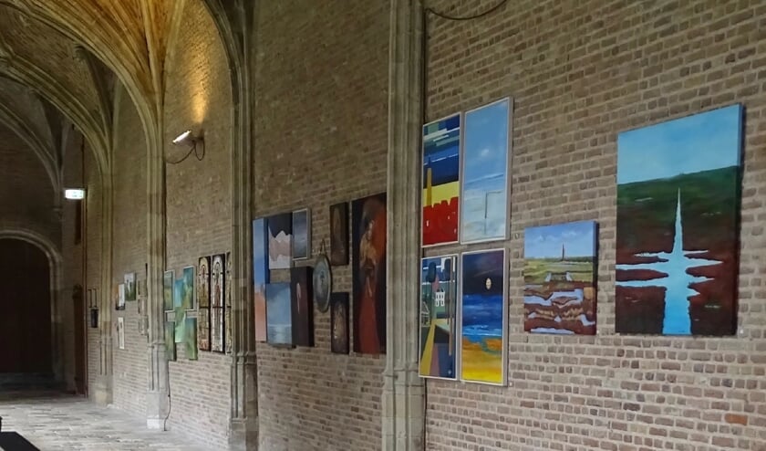 Negende expositie Het Zeeuws Palet in Middelburgse kloostergangen