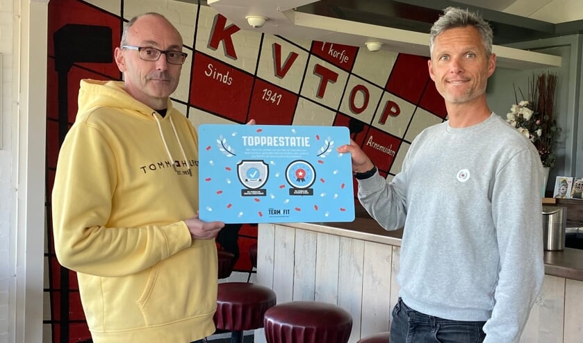 KV TOP heeft voortaan een Gezonde Sportkantine