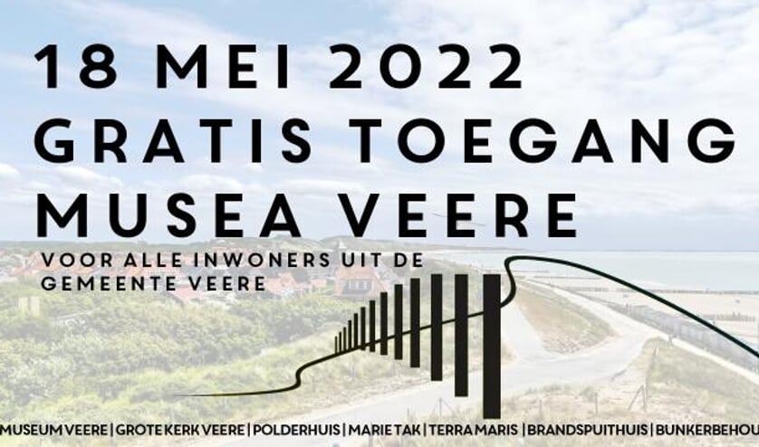 Veerse musea gratis voor Veerse inwoners op 18 mei