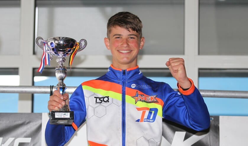 Youri Bonte pakt overwinning bij de GK4 Kart Series