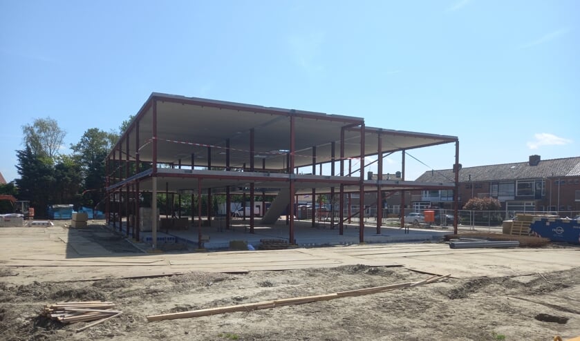 Foutje bedankt: nieuwbouw school staat verkeerd om