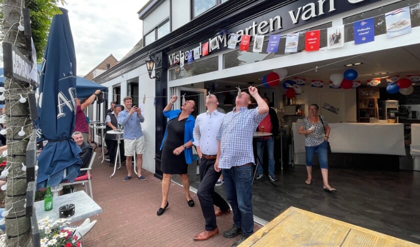 Haringhappen met wethouder de Visser