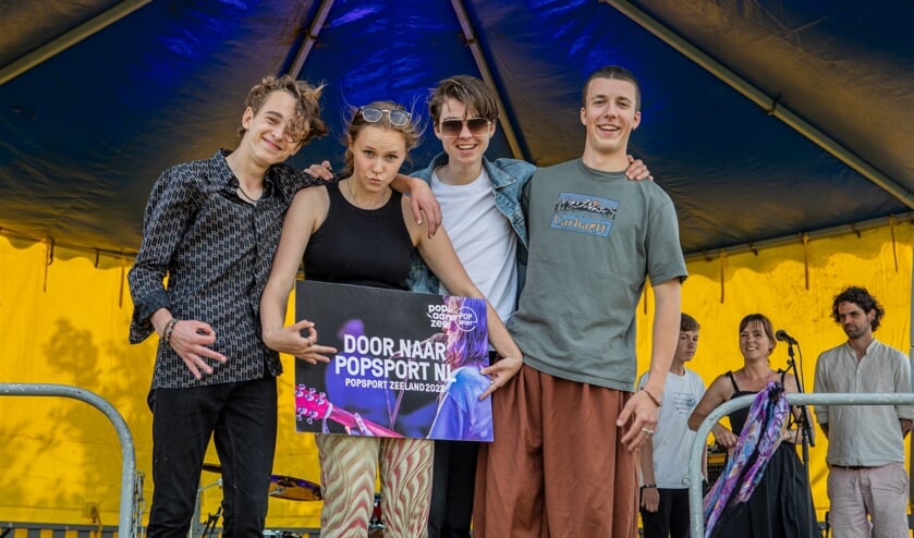 Punkrockband Breakout vertegenwoordigt Zeeland in Popsport NL