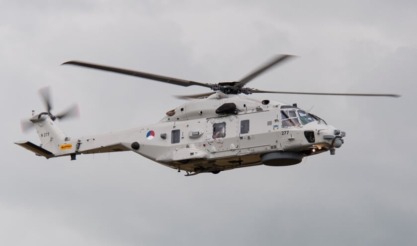 Belgische NH90 helikopter geeft demonstratie tijdens Rescue Vlissingen
