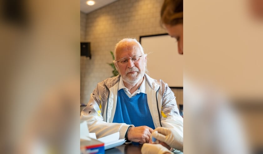 Jos Schrauwen deed mee aan de fittest voor Tholenaren