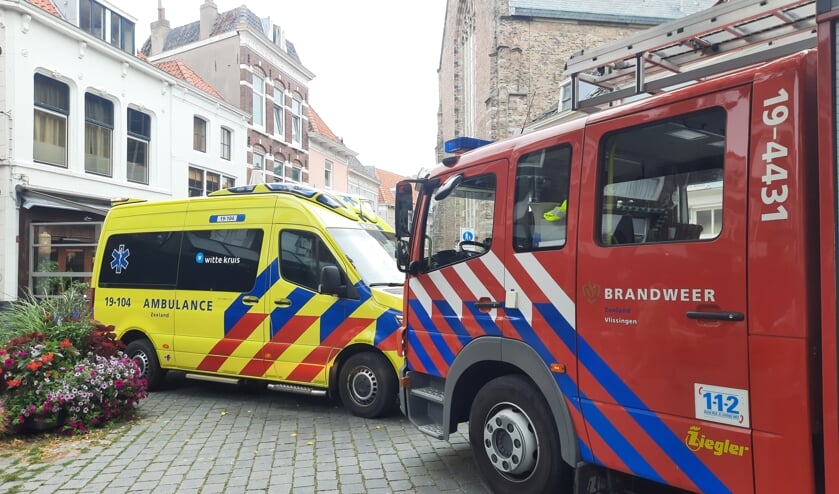 Kleine brand in een café aan de Oude Markt in Vlissingen