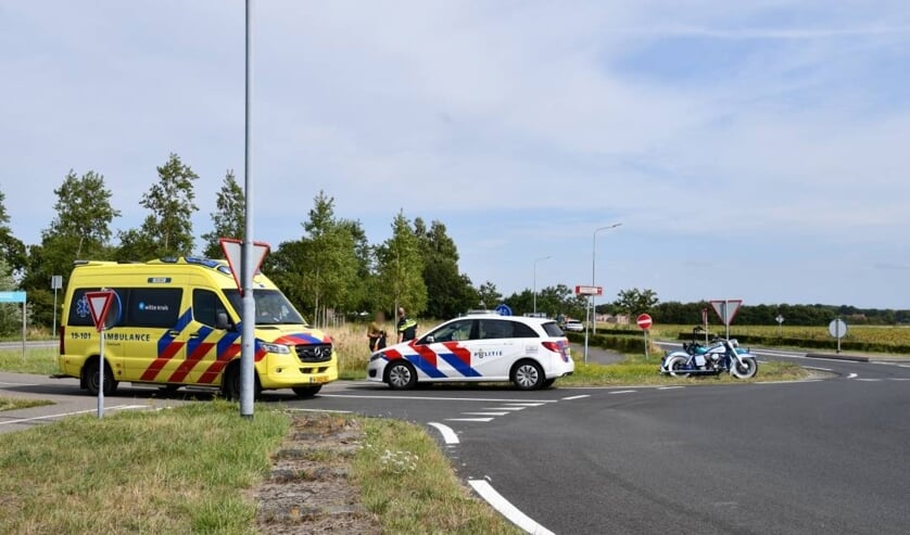 Motorrijder gewond bij ongeluk in Oostkapelle