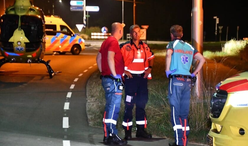 Fietser raakt ernstig gewond bij ongeval in Nieuw- en Sint Joosland