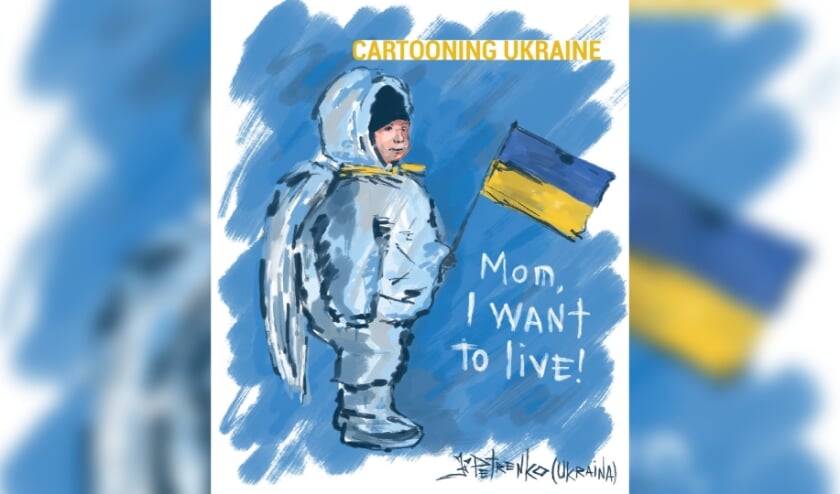 Expositie Cartooning Ukrain komt naar Middelburgse kloostergangen