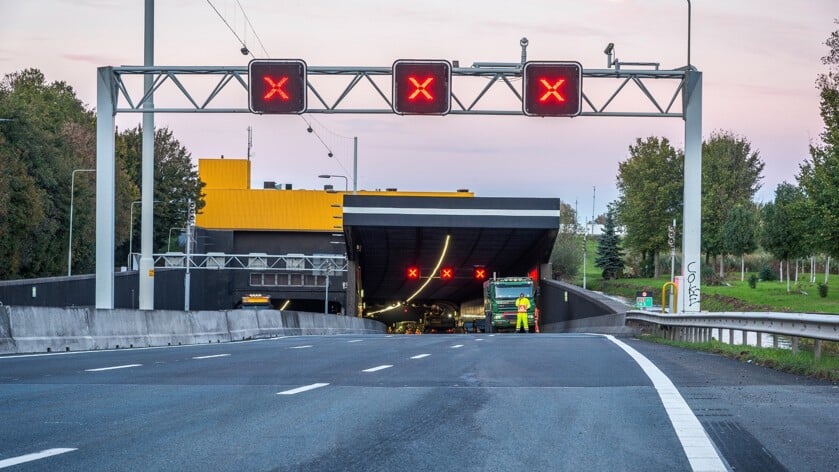 A29: Alle afsluitingen van de Heinenoordtunnel in februari
