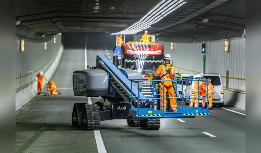 Verkeershinder op A58 in en bij Vlaketunnel door onderhoudswerk
