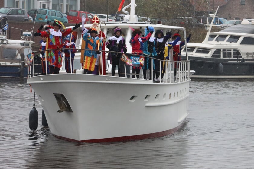 Sinterklaas trotseerde weer en wind in Middelburg