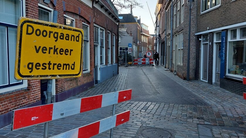 Wijngaardstraat Goes bijna twee weken afgesloten voor autoverkeer