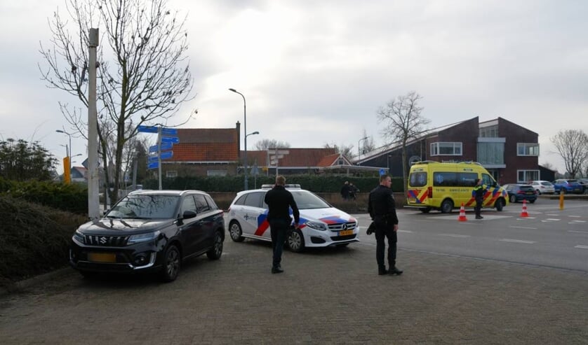 Fietser door auto geschept bij Grijpskerke