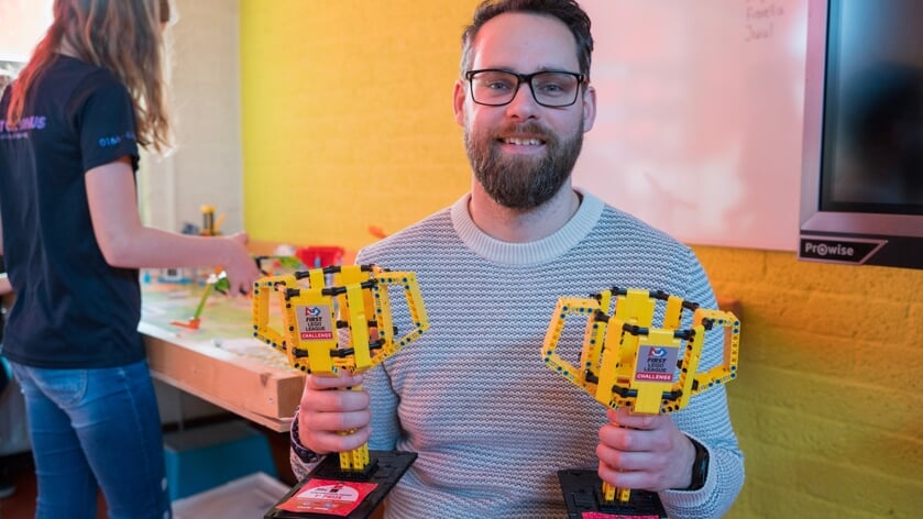 Leraar Kevin ondersteunt leerlingen St. Anthonius bij First Lego League: 'Zijn beter dan verwacht'