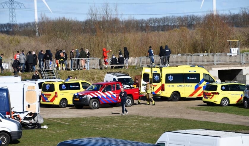 Motorcrosser gewond geraakt op crossbaan Rilland