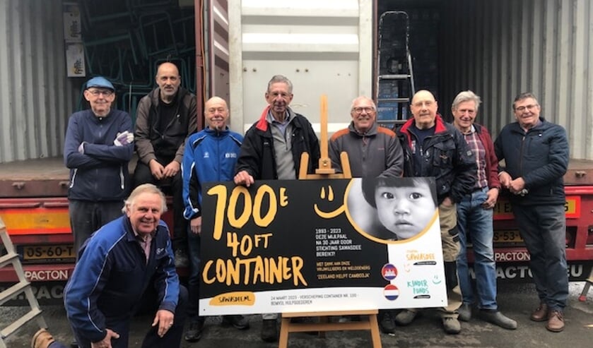Mijlpaal: Sawasdee verscheept 100e container voor ontwikkelingshulp