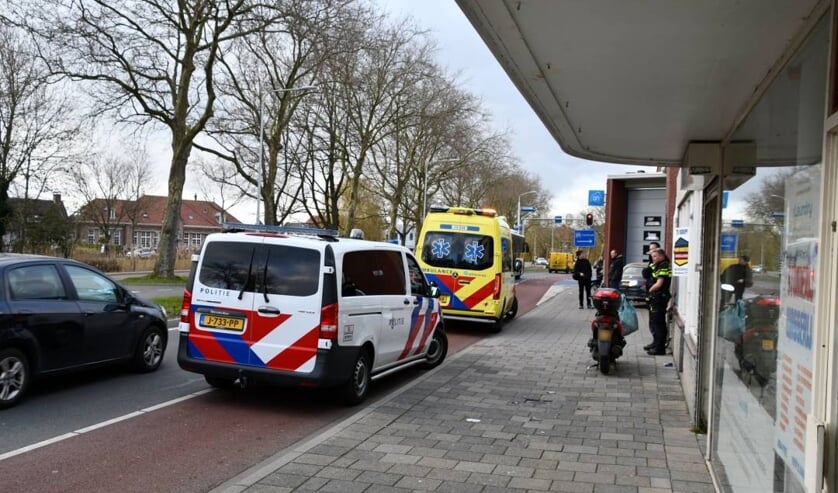 Scooterrijder raakt gewond bij ongeval de Westwal in Goes