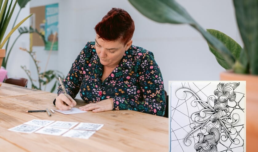 Zentangle: in vier avonden tot jezelf komen met de tekencursus van Judith Adriaanse