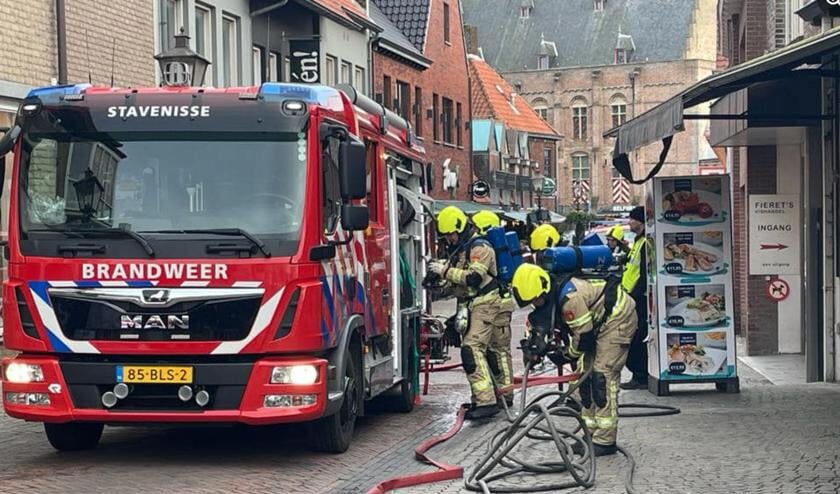 Post Stavenisse 3e bij brandweerwedstrijden in Sluis