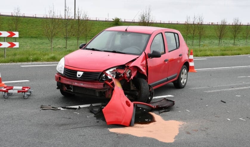 Auto's beschadigd bij ongeval