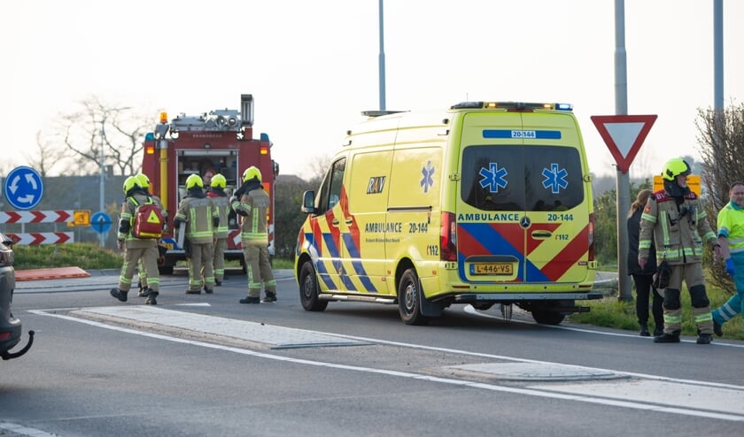 Quad In De Sloot Bij Sint-Maartensdijk, Twee Gewonden