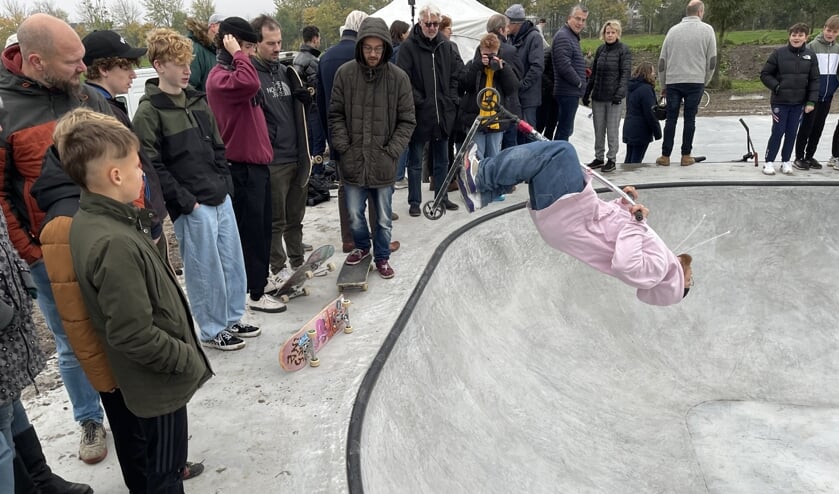 Officiële opening skatebaan Middelburg