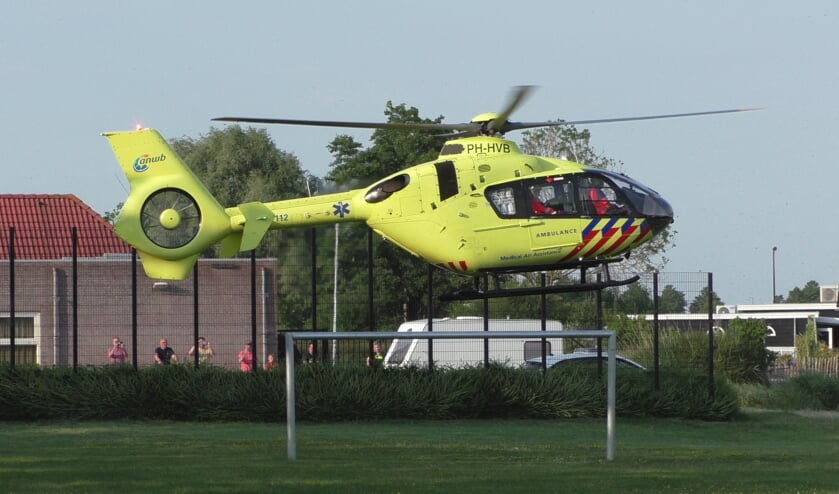 Traumahelikopter ingezet aan de Den Hamel in Sint-Annaland