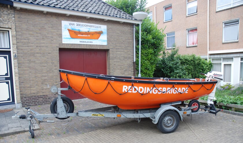 Middelburgse reddingsbrigade stelt een reddingsboot beschikbaar aan Oekraïne