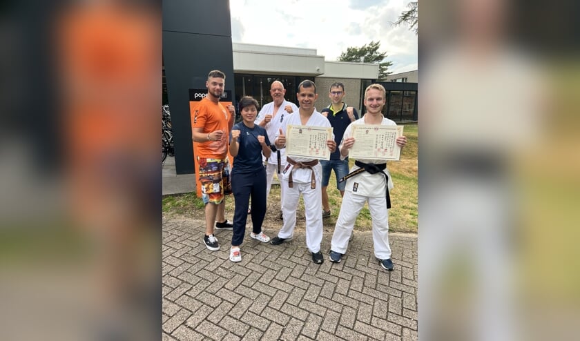 Goese karateka's op Internationaal Karatekamp