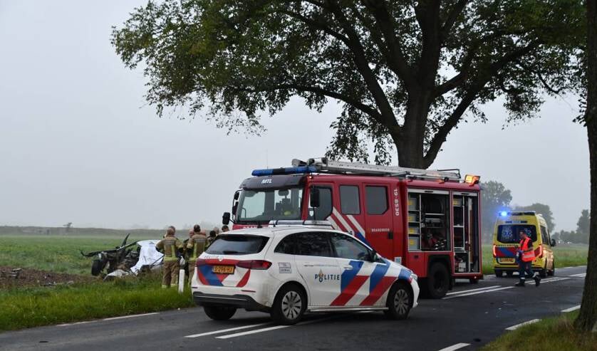 Arnemuidenaar (57) komt om het leven bij eenzijdig ongeval op Postweg bij Lewedorp