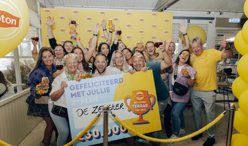Brasserie de Zeester runner-up 'Hét Lipton Terras van 2023' en wint 30.000 euro