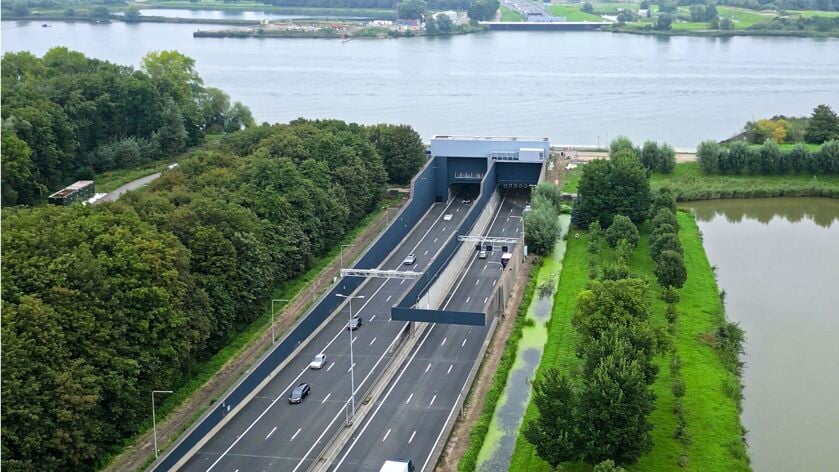 Heinenoordtunnel gaat deze week twee nachten dicht