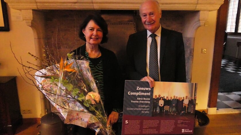 Zeeuws compliment voor Adri Boone en Yvonne Aversteeg voor inzet Oosterscheldemuseum Yerseke